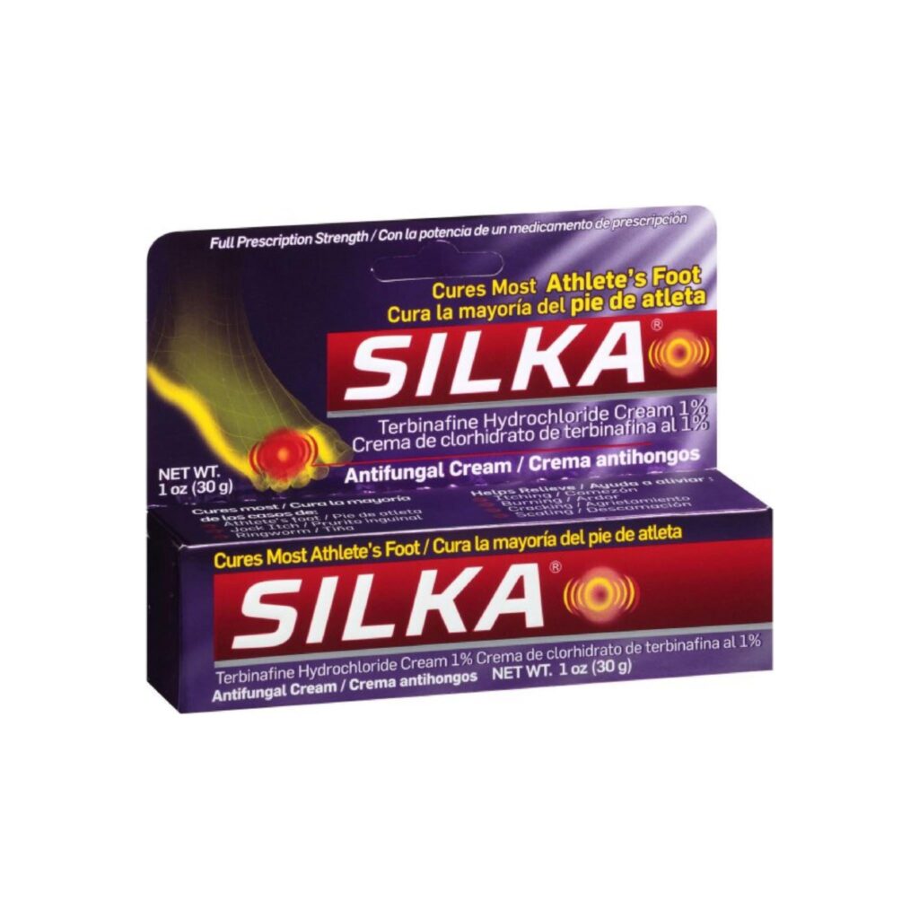 Silka Athletes Foot Antifungal Cream 1 Oz Valpacks